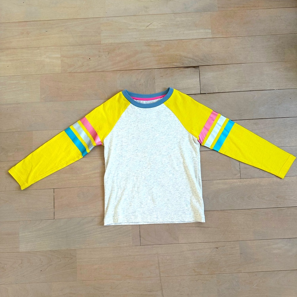 Mini Boden Colourblock Raglan T-shirt